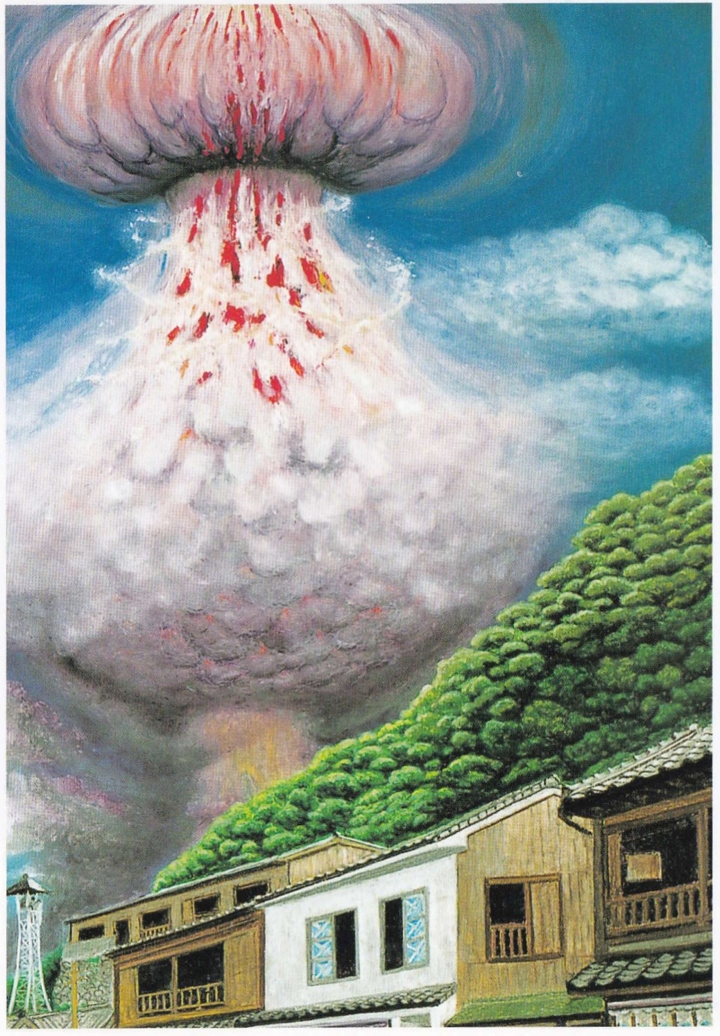 爆発約十数秒後の瞬間 – Environ 10 secondes après l’explosion